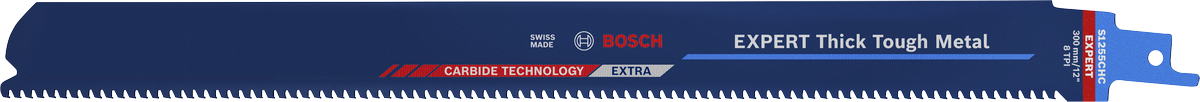BoschEXPERT 厚實堅韌金屬往復鋸片。.