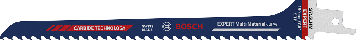 BoschEXPERT 木材與金屬 S715LHM 往復鋸片。.