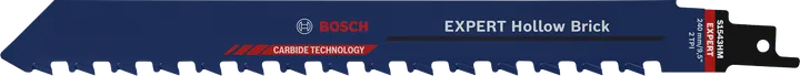 BoschEXPERT 空心磚往復鋸片，適用於砌築。