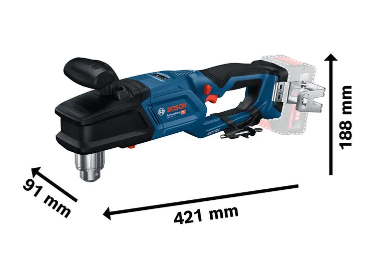 GRD 18V-127 BoschGRD 18V-127 無線角鑽,尺寸如下。