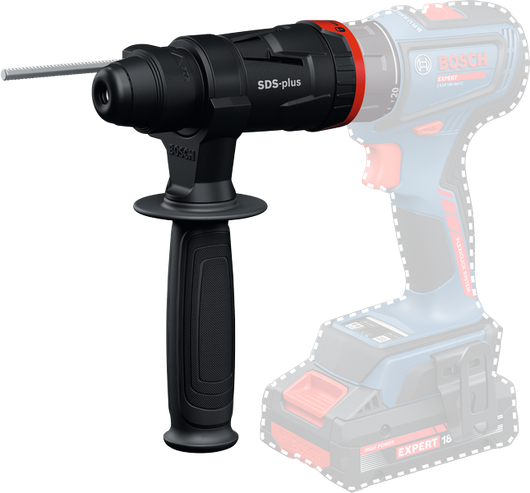 Bosch 18-H FlexiClick SDS-plus 適配器。