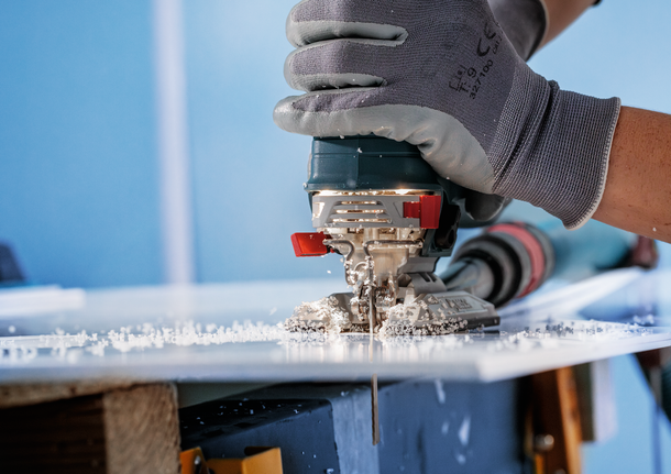 PRO Plastics PP 細緻切割款 T102D 線鋸片,100 mm,2 件 Bosch曲線鋸鋸片切割丙烯酸板。.