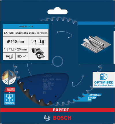 Bosch140 公釐無線圓鋸片.