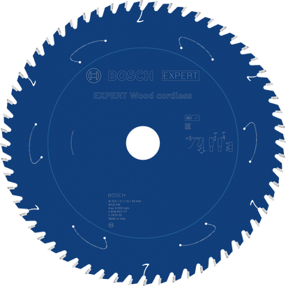 EXPERT Wood 充電式木圓鋸片- 博世專業