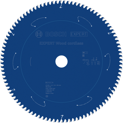 BoschEXPERT Wood 無線圓鋸片 305 mm。.