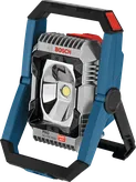Bosch GLI18V-3000 無線工作現場燈，可調式支架。.