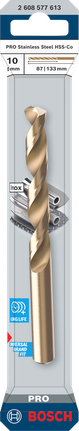 Bosch 10 mm HSS-Co 麻花鑽頭.