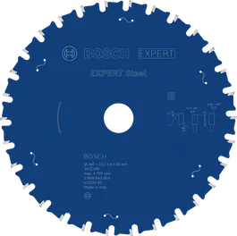 BoschEXPERT 鋼圓鋸片，160 mm T30。.