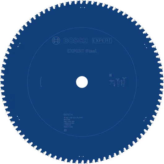 EXPERT Steel 鋼材圓鋸片 BoschEXPERT 鋼圓鋸片 355mm T90 用於金屬切割。.