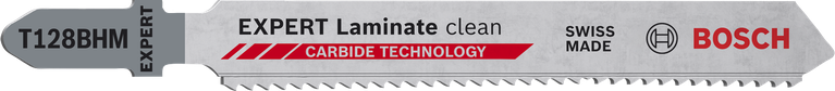 Bosch EXPERT Laminate Clean T128BHM 曲線鋸刀片碳化物。.
