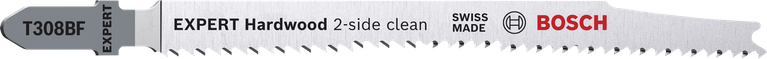 Bosch EXPERT 硬木雙面清潔拼圖鋸刀片。.