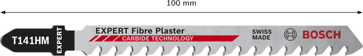 Bosch Fiber Plaster T141HM 曲線鋸刀片，附硬質合金齒。.