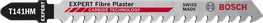 Bosch Fiber Plaster T141HM 曲線鋸刀片,附硬質合金齒。.