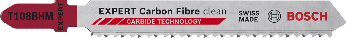 Bosch碳纖維曲線鋸刀片，附硬質合金齒。.