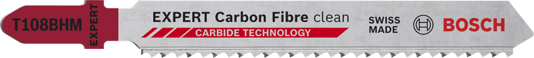 Bosch碳纖維曲線鋸刀片，附硬質合金齒。.