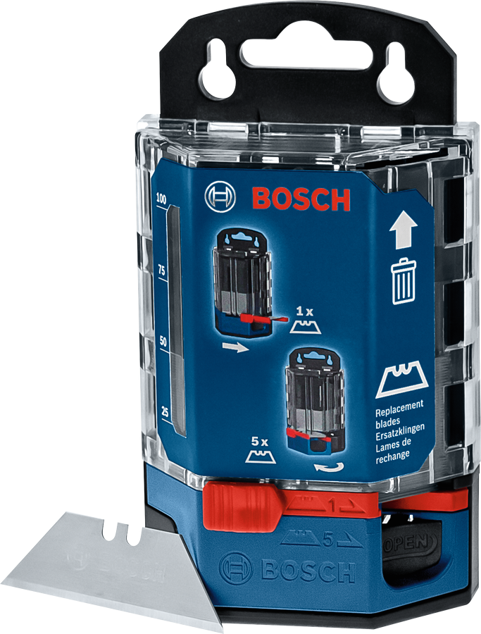 Bosch刀片分配器，含50個替換刀片。