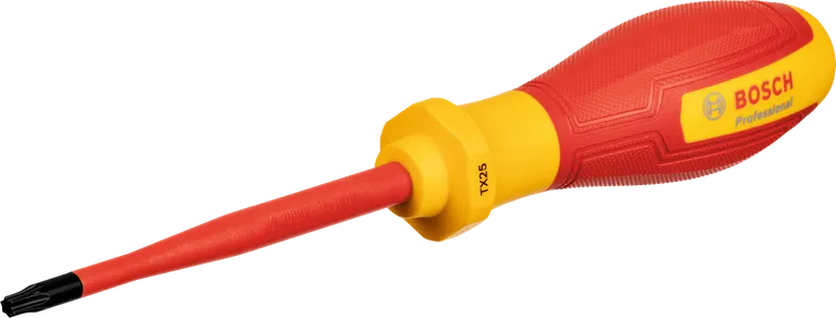 Bosch螺絲起子 TX25x100 絕緣手柄。