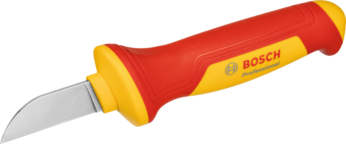 Bosch認證電纜刀，附絕緣紅黃手柄。