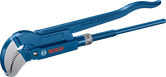 Bosch衛生級45°鉻釩鋼彎頭管鉗。