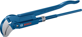 Bosch衛生級45°鉻釩鋼彎頭管鉗。