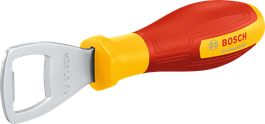 Bosch黃紅相間手把開瓶器。