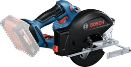 Bosch 18V-50 無線圓鋸，用於木材切割。