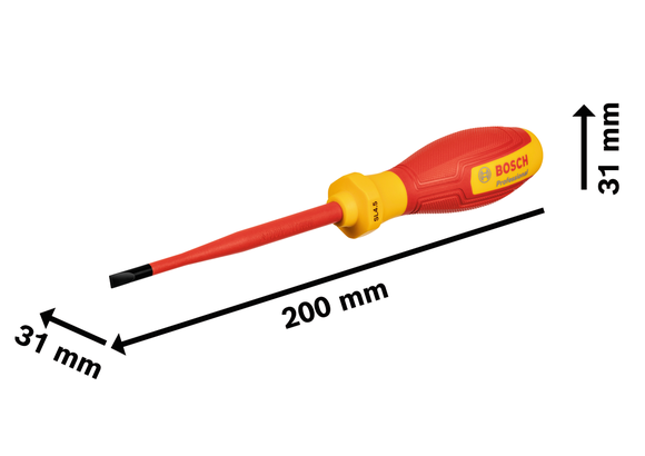 專業 VDE 螺絲起子 SL4.5x100 mm