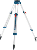 BoschBT 160 建築三腳架，高度可調。