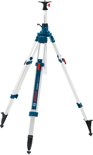 BT 300 HD BoschBT 300 HD 建築三腳架,高度可調。