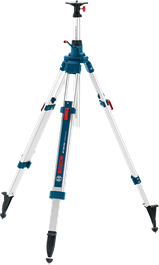 BoschBT 300 HD 建築三腳架，可調整工作高度。.