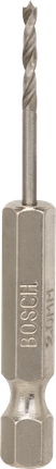 Bosch PRO 木質 HSS 尖頭鑽頭 2 毫米。.