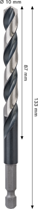 Bosch PRO Metal HSS-G 衝擊麻花鑽頭 10 mm。.