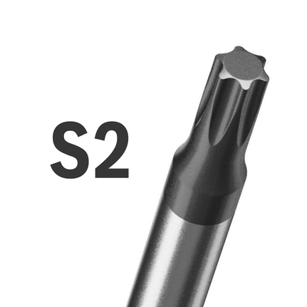 S2螺絲起子頭。