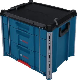 Bosch L-BOXX Contractor Drawer 3 行李箱系統。