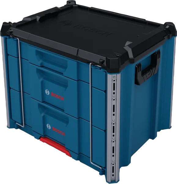 Bosch L-BOXX Contractor Drawer 3 行李箱系統。