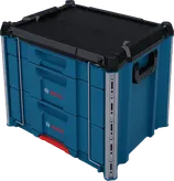 Bosch L-BOXX Contractor Drawer 3 行李箱系統。