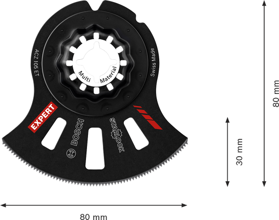 Bosch EXPERT ACZ 105 ET 多材料段鋸片。.