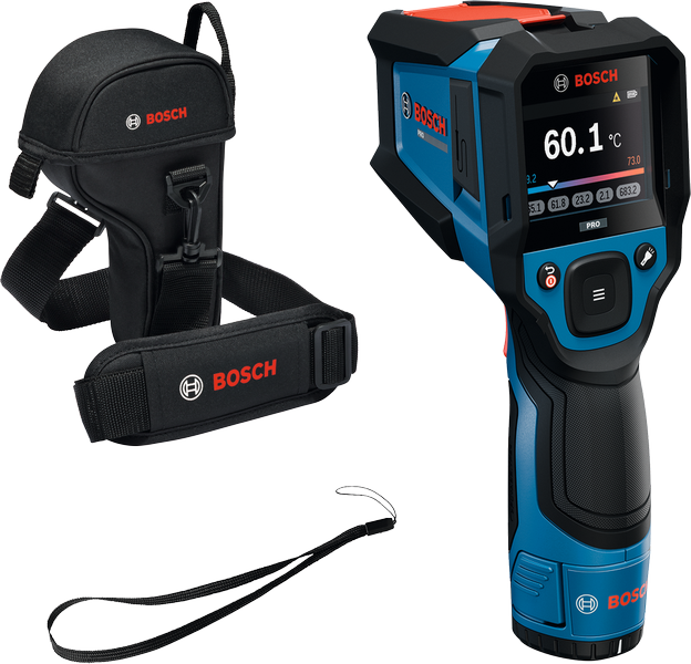 BoschGIS 800 熱探測器，附手提箱。