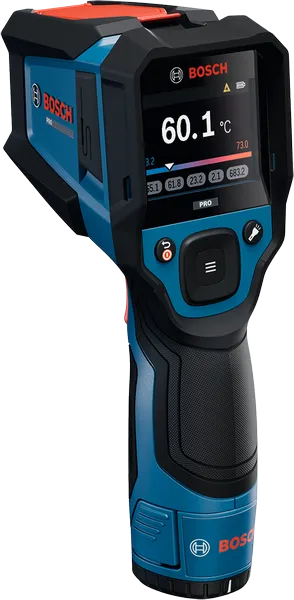 帶有數字顯示的BoschGIS 800 熱探測器。.