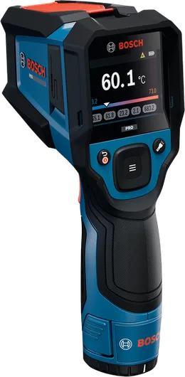 帶有數字顯示的BoschGIS 800 熱探測器。.