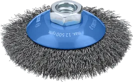 Bosch金屬清潔斜角刷 100mm，適用於角磨機。
