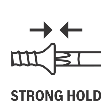 磁化器強力吸附。