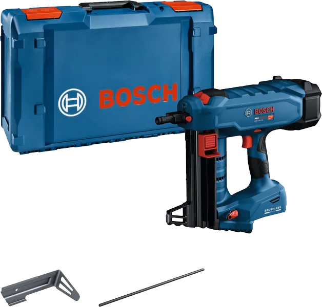 BoschGNB 18V-38 無線釘槍，附手提箱。