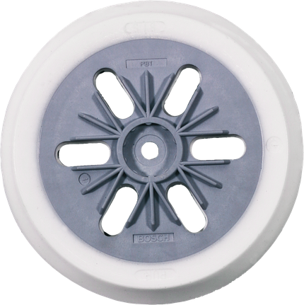 Bosch中型砂紙墊 125mm，附 8 個孔。