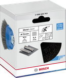 Bosch金屬清潔杯刷 75 毫米，適用於角磨機。