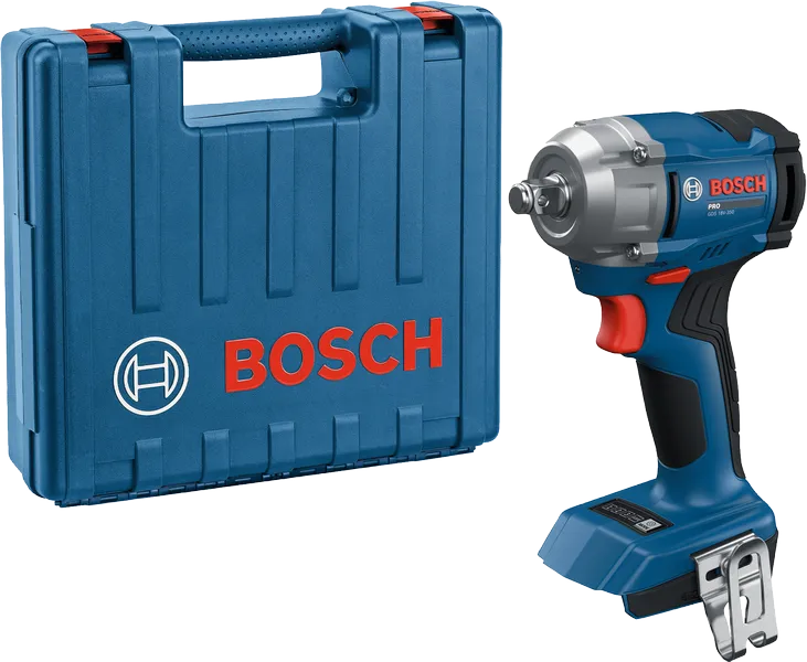 Bosch 18V-350 無線衝擊扳手，附盒子。