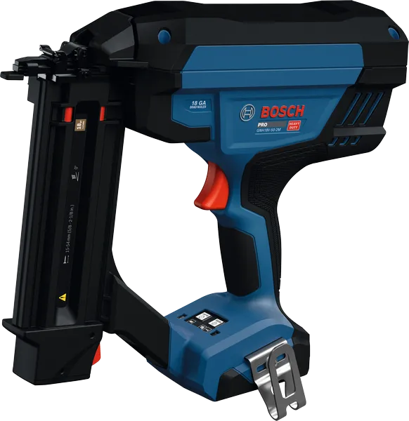 BoschGNH18V-50-2M 無線 18 號直釘槍。