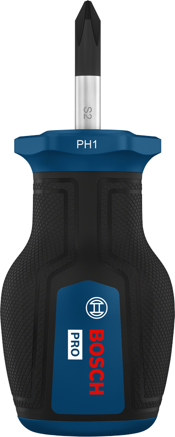Bosch短柄螺絲起子 PH1 x 25 mm。
