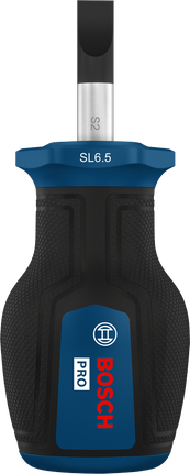 Bosch短柄螺絲起子 SL 1.2 x 6.5 mm。