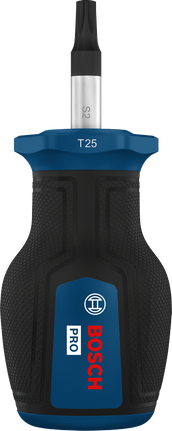 Bosch短柄螺絲起子 TX25，附人體工學手柄。